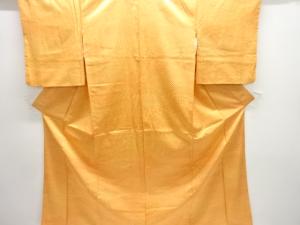 雲に扇模様小紋着物